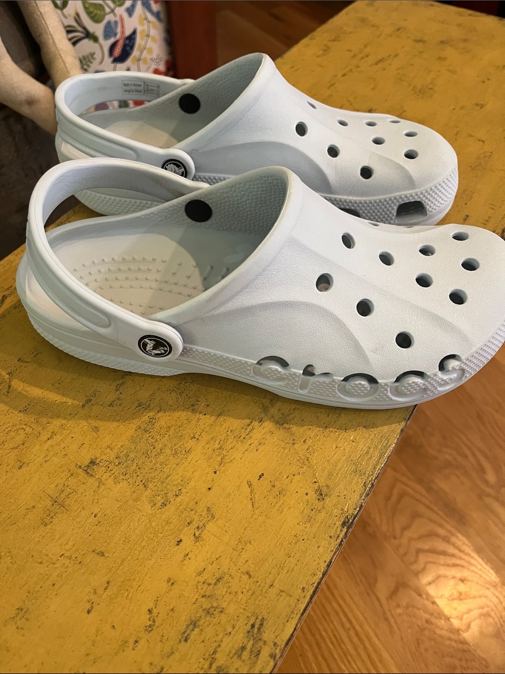 Women’s light blue Crocs - Picture 6 of 9